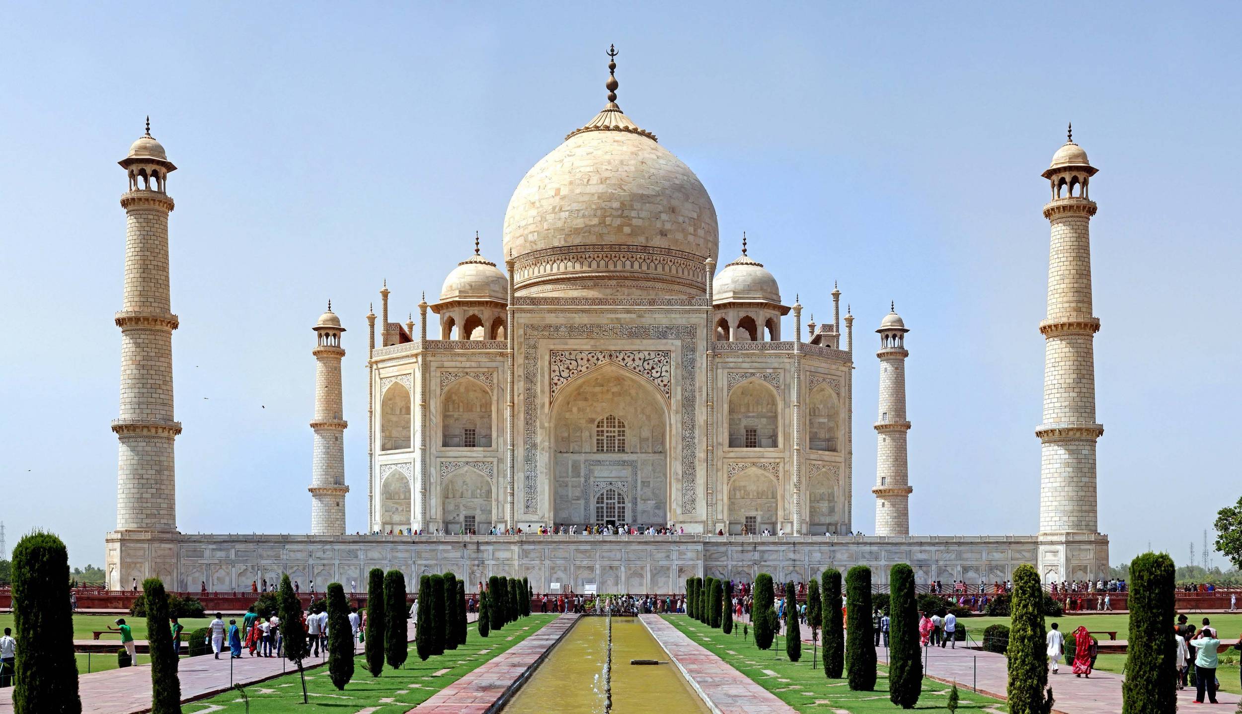 Taj Mahal - 2500x1438 Wallpaper 