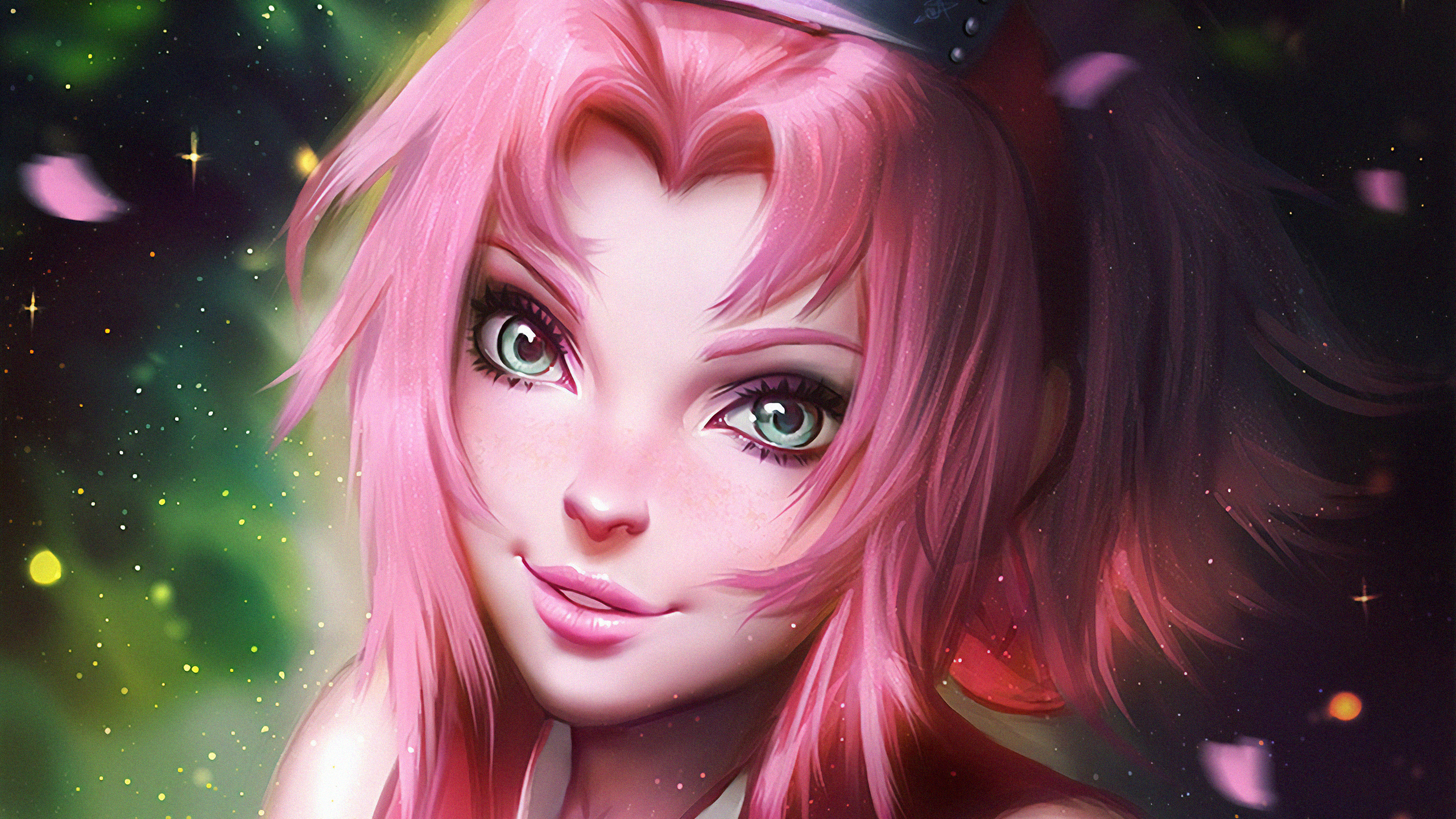 Sakura Haruno Wallpaper Hd 2560x1440 Wallpaper Teahub Io