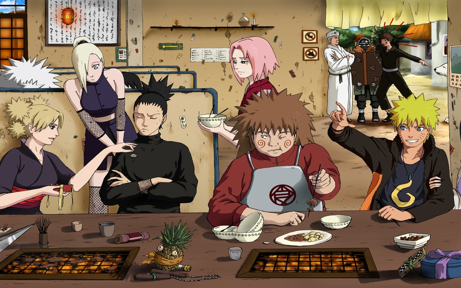 Sakura Shikamaru - 1920x1200 Wallpaper - teahub.io 