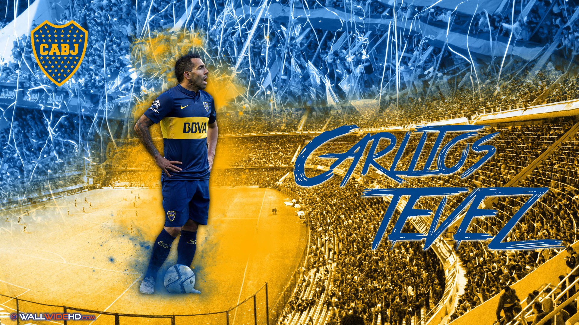 Carlos Tevez 2015 Boca Juniors Ultra Hd Wallpaper - Boca ...