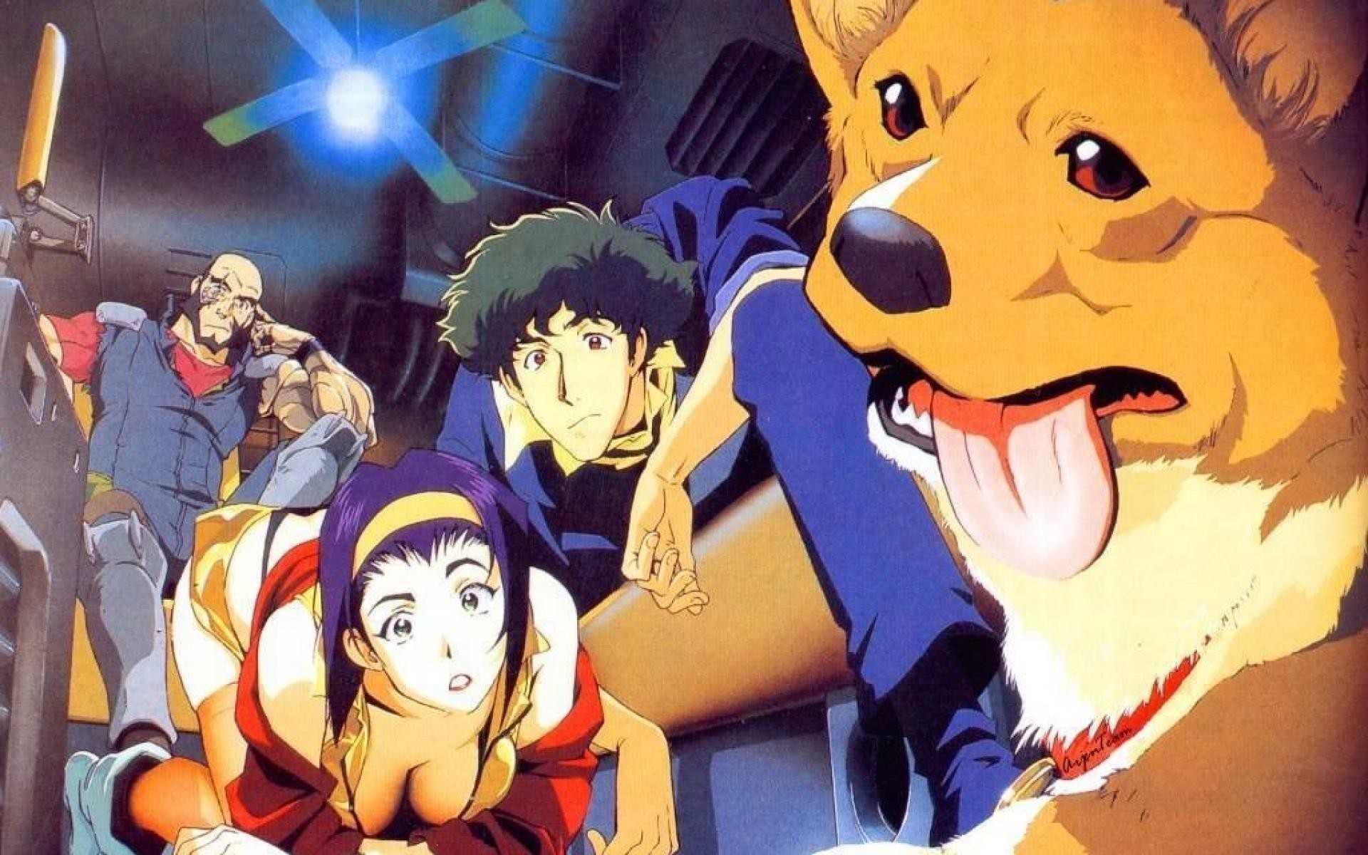 Cowboy Bebop Ein 19x10 Wallpaper Teahub Io