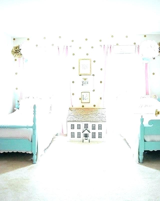 Little Girls Room Wallpaper Girl Bedroom Teenage Ideas - Pink Sisters Bedroom Ideas - HD Wallpaper 