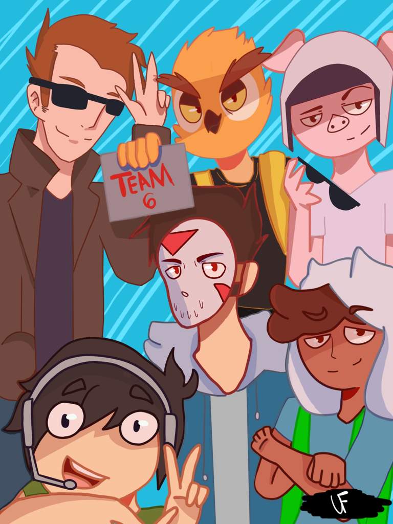 User Uploaded Image - Vanoss Team 6 Fanart - 768x1024 Wallpaper - teahub.io