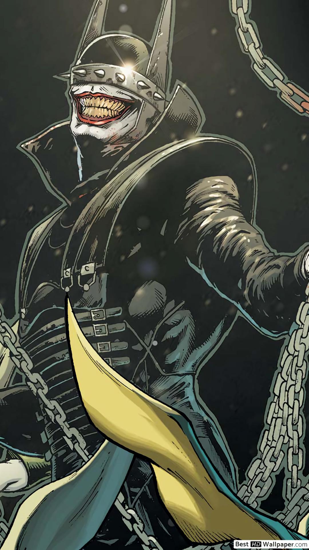 The Batman Who Laughs Iphone Wallpaper