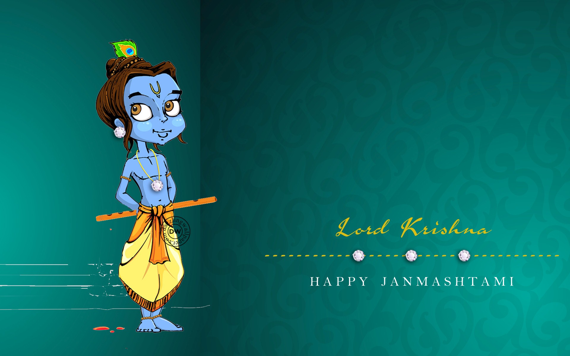 Lord Krishna Janmashtami Hd Wallpaper - 1080p Happy Janmashtami Images Hd -  1920x1200 Wallpaper 