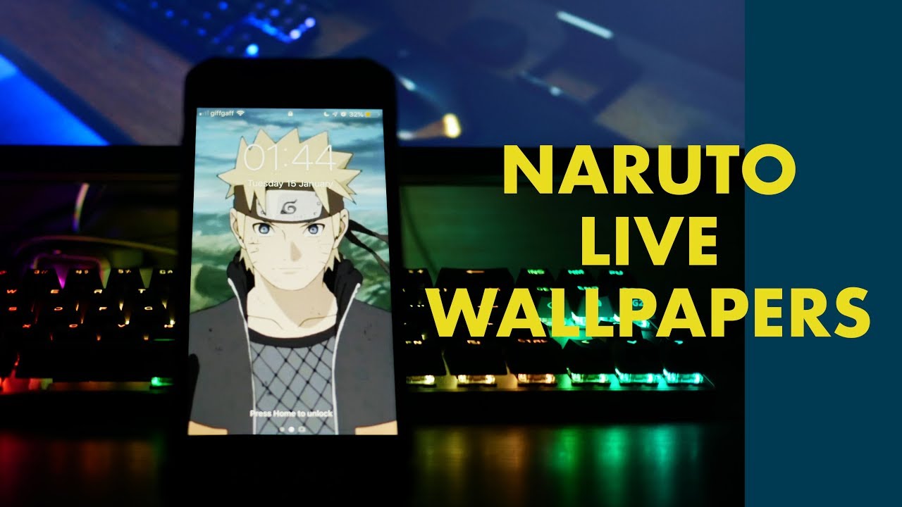 naruto live wallpaper iphone