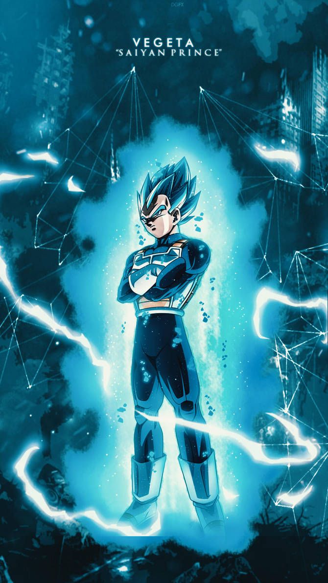 Vegeta Ssj Blue Wallpaper Iphone 670x1192 Wallpaper Teahub Io