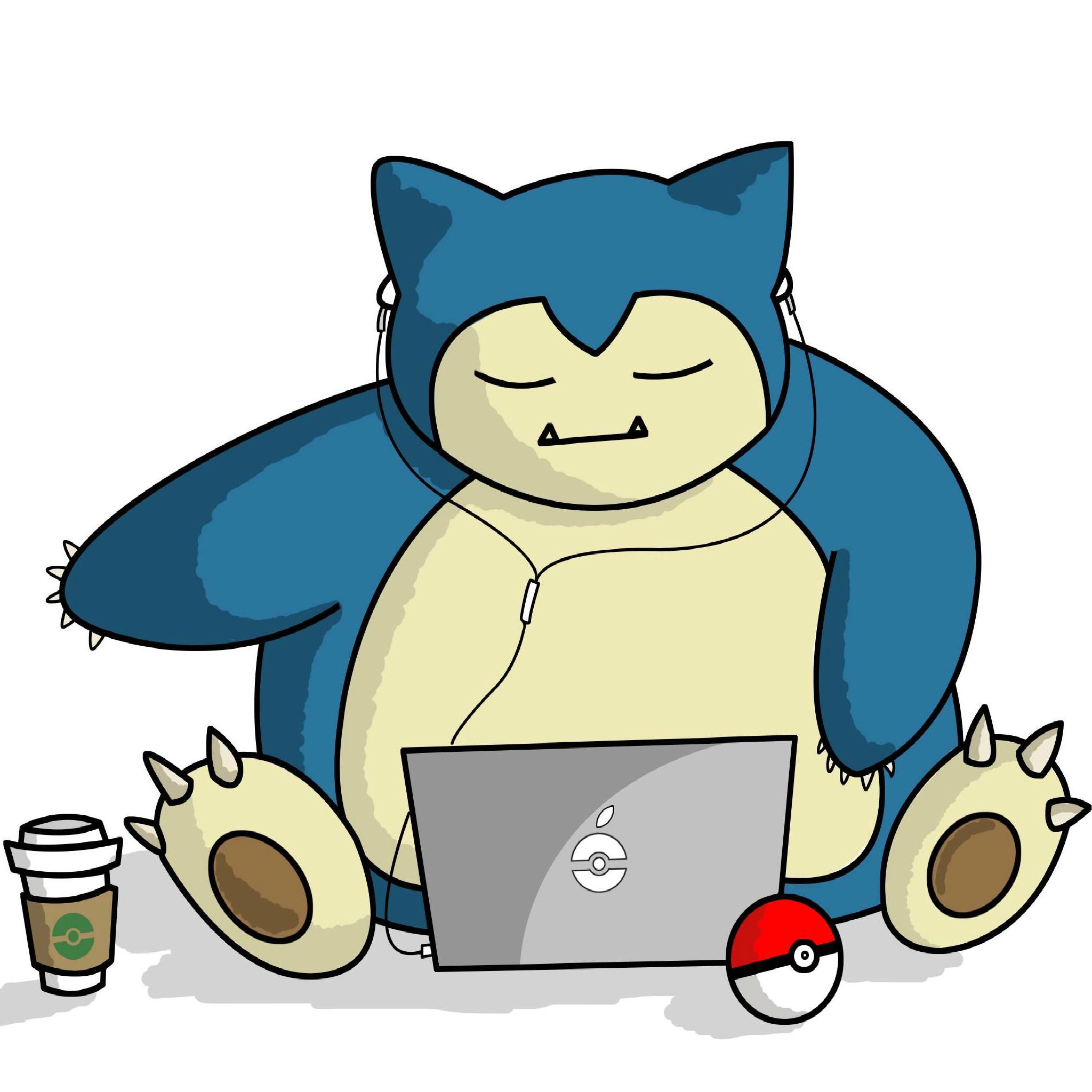 Snorlax Wallpaper - 2048x2048 Wallpaper - teahub.io