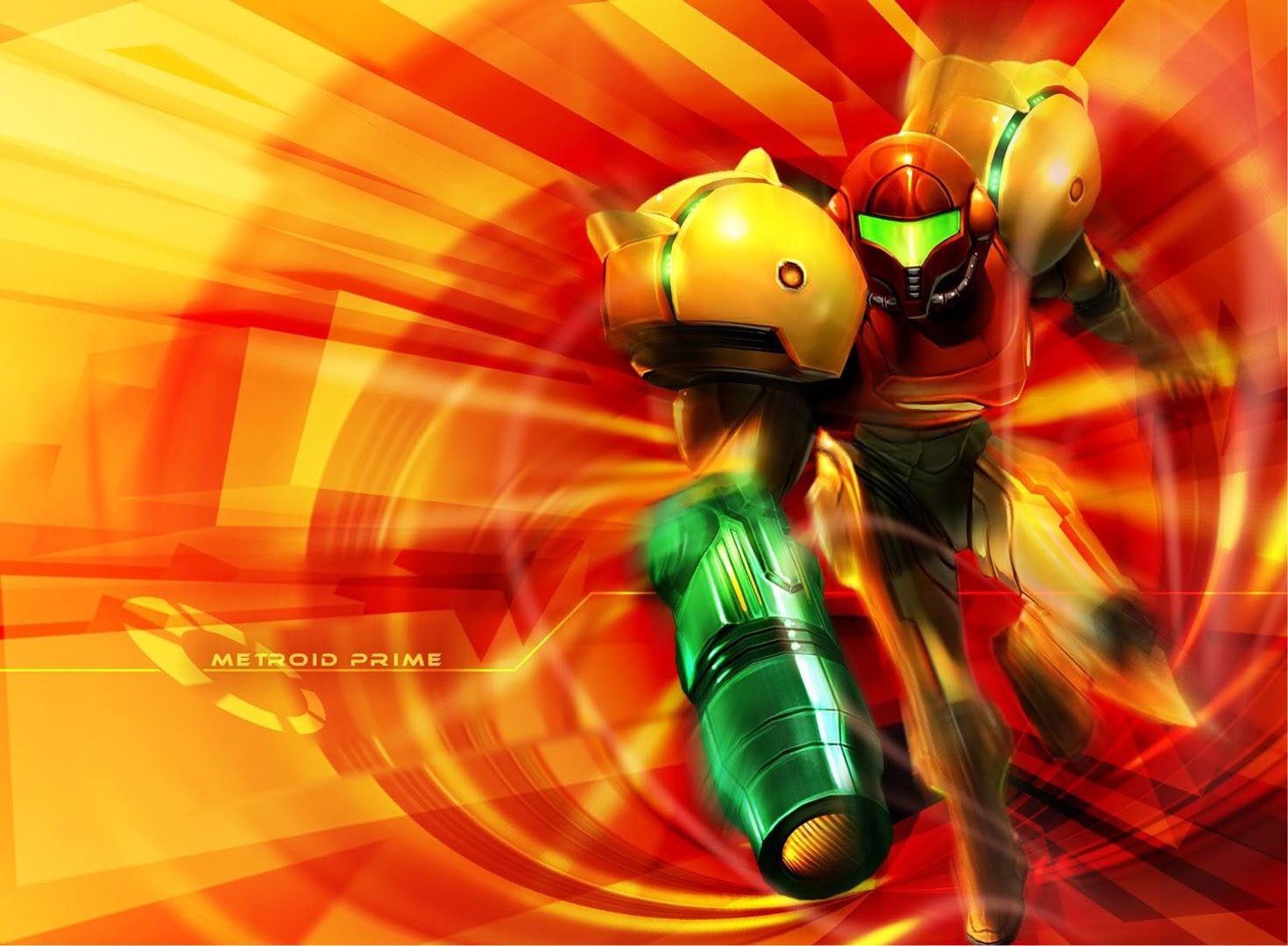 Orange Samus Metroid Prime 1470x1080 Wallpaper Teahub Io