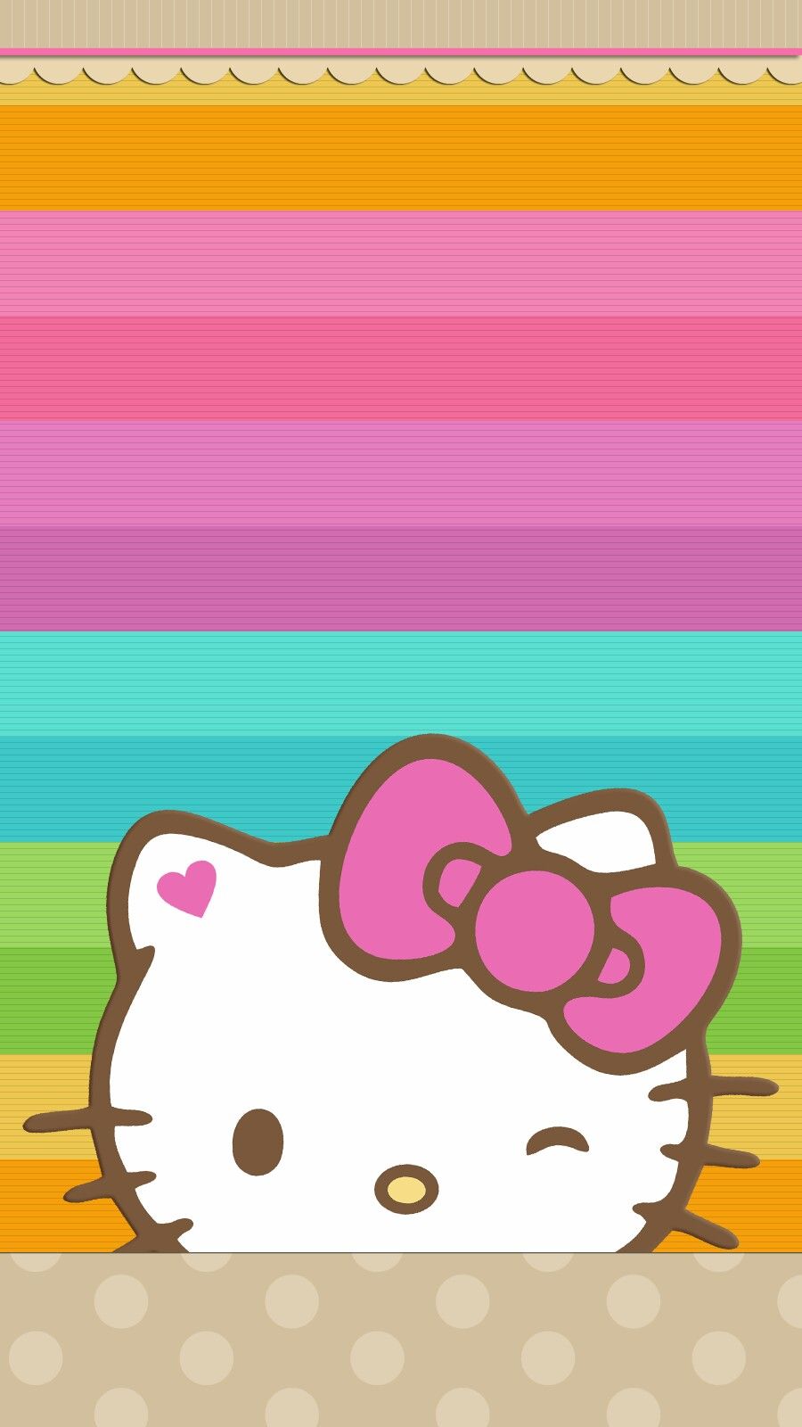 Tema Wallpaper Hello Kitty 900x1600 Wallpaper Teahub Io