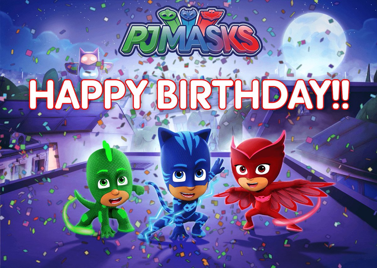 PJ Masks Happy Birthday