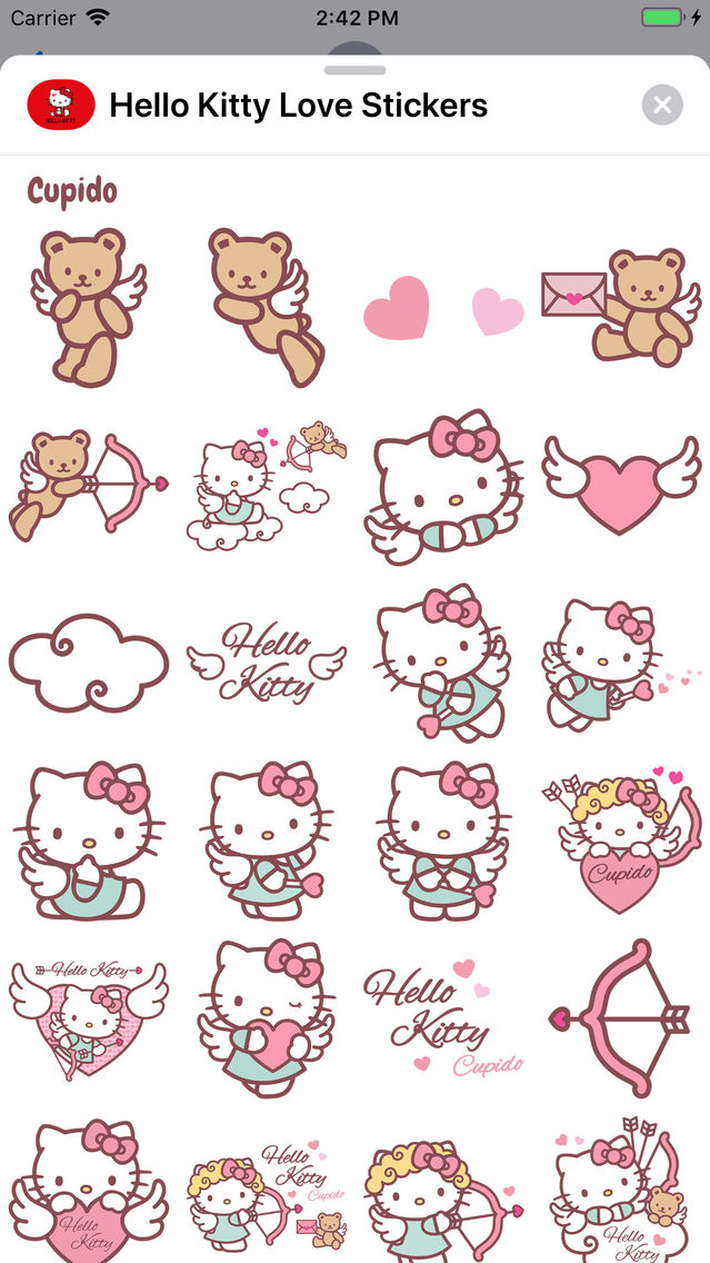hello kitty love stickers hello kitty 639x1136 wallpaper teahub io