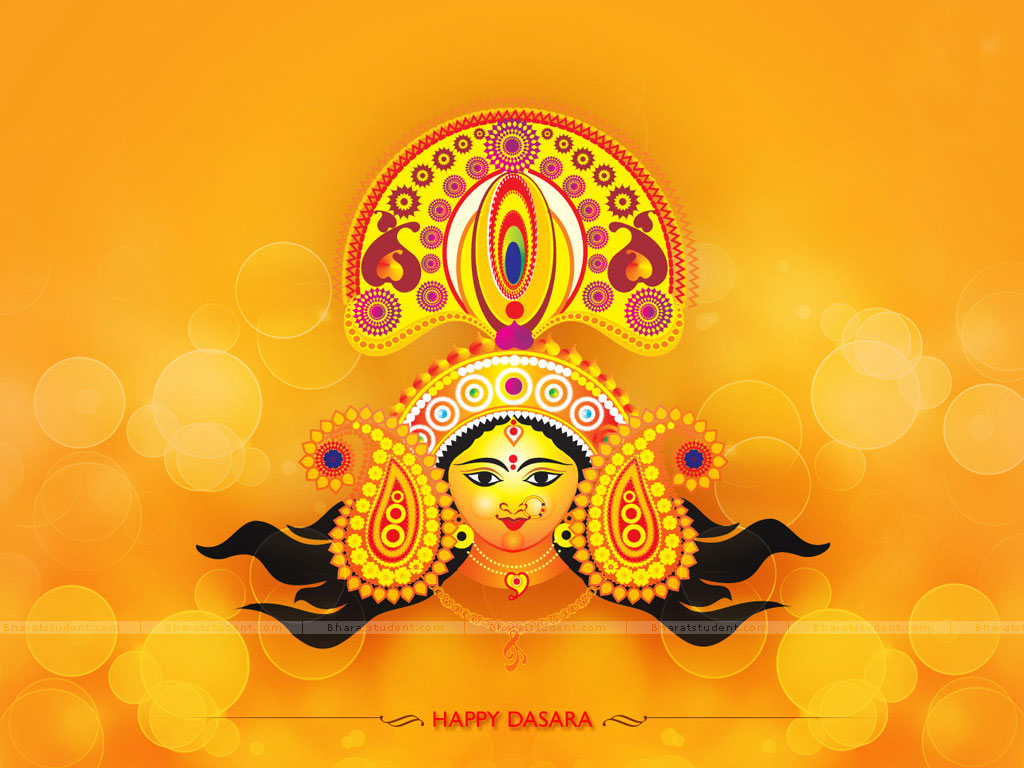 Happy Dasara - 1024x768 Wallpaper 