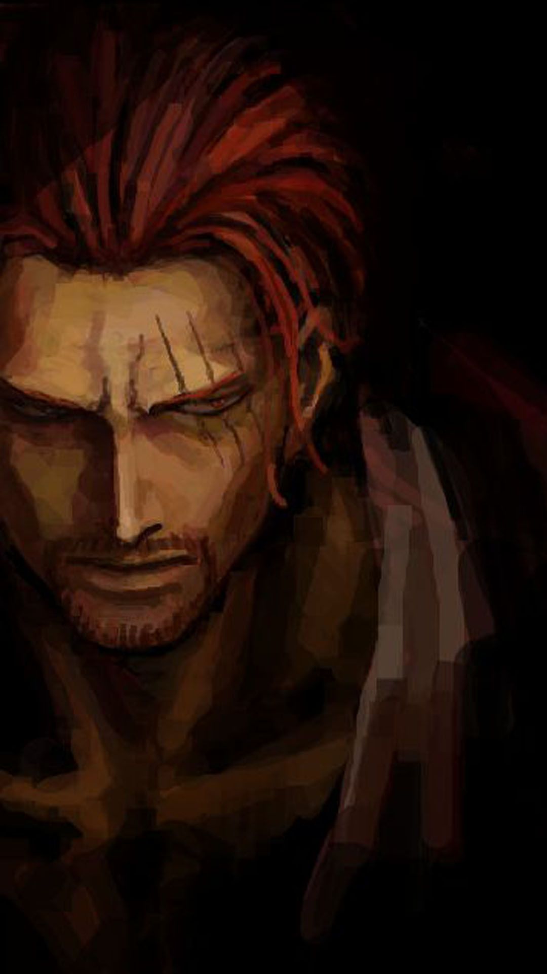 Shanks Wallpaper - Red Haired Pirate Man - HD Wallpaper 