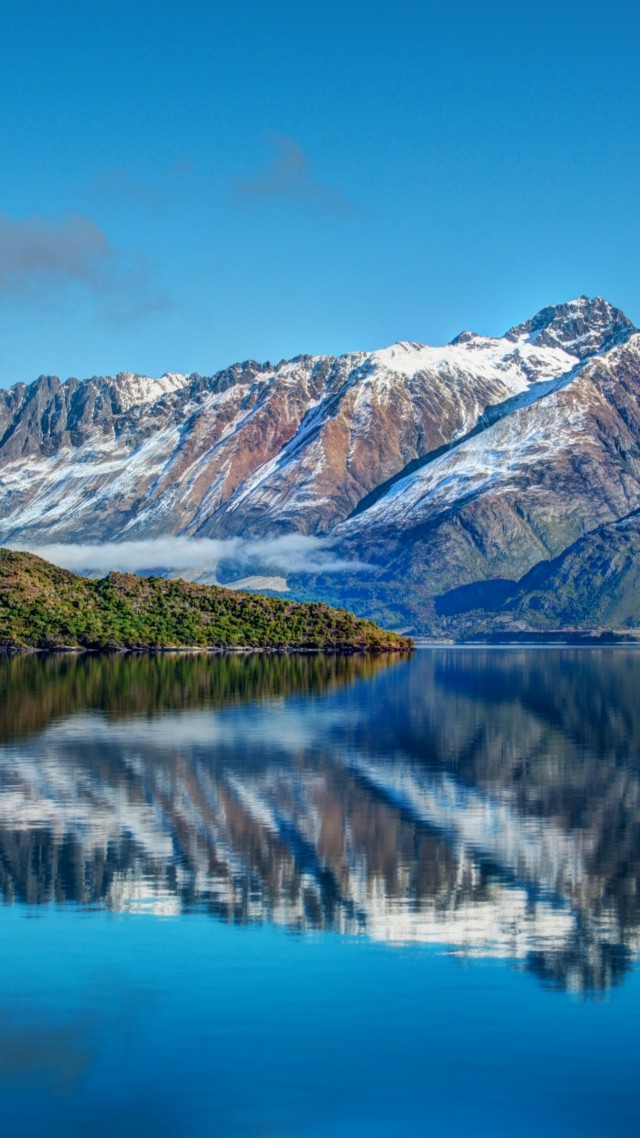 New Zealand, Mountain, 4k, Hd Wallpaper, Lake, Sea, - New Zealand Desktop  Background - 640x1138 Wallpaper 