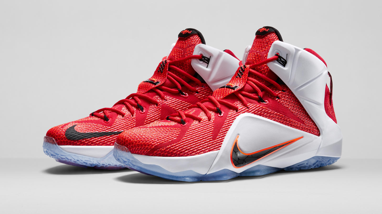 red lebrons 12