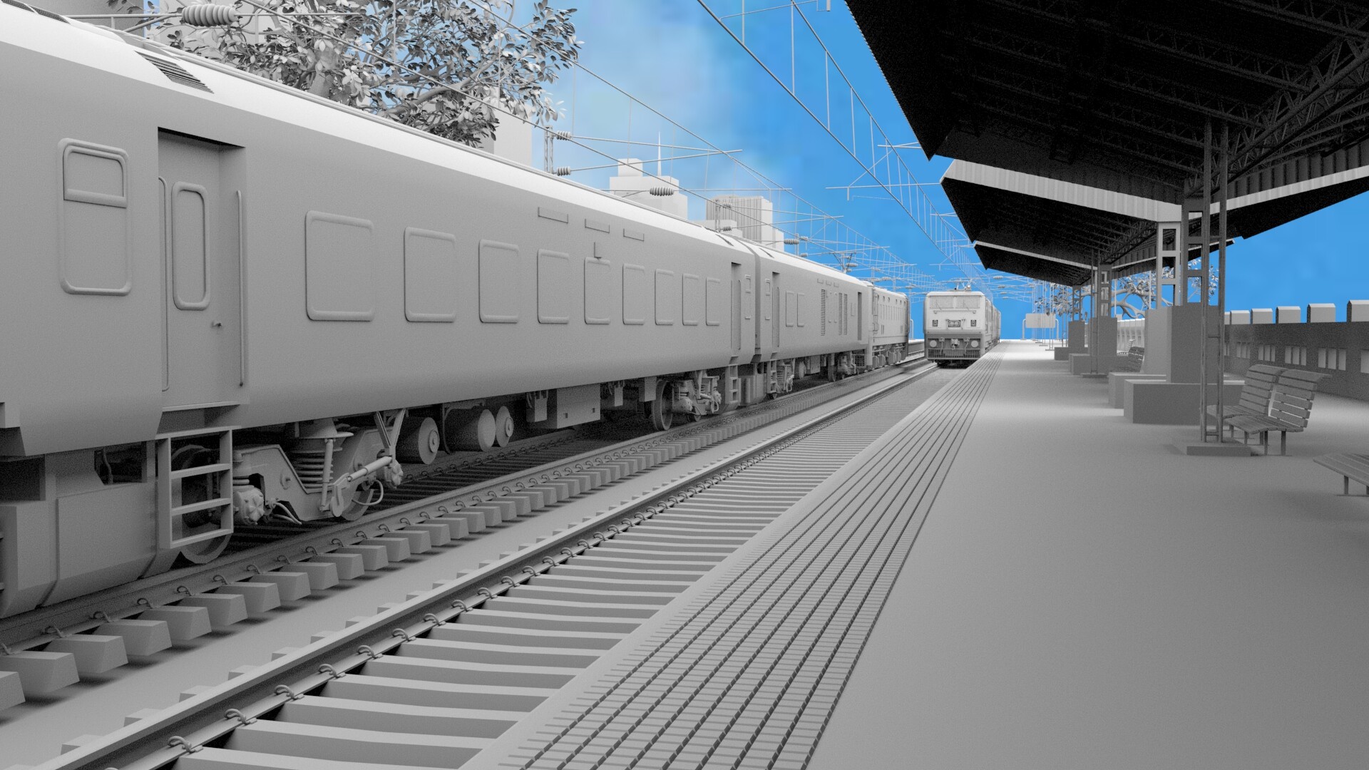 Download Indian Train 3d Model - Teahub.io