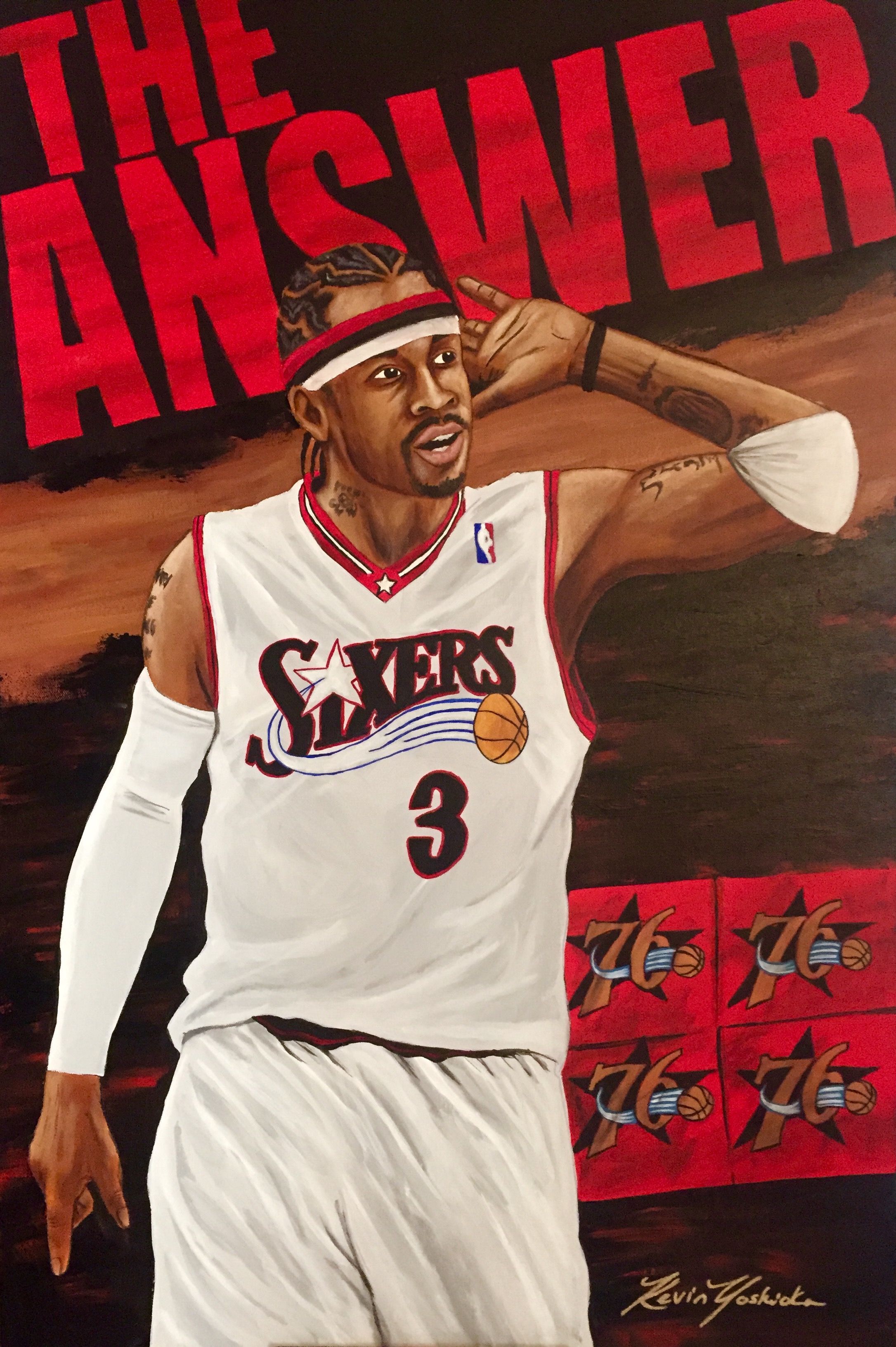 Allen Iverson By Whatevah32 - Allen Iverson Iphone 7 - 2171x3262