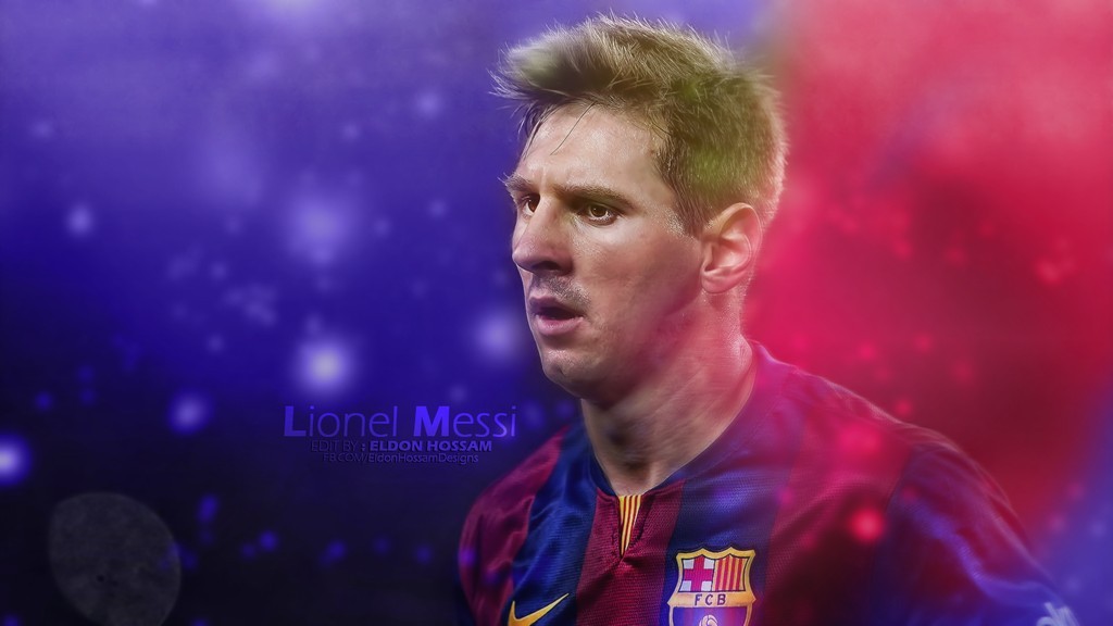 Image For Beautiful Lionel Messi Hd Phone Wallpaper - 1024x576 