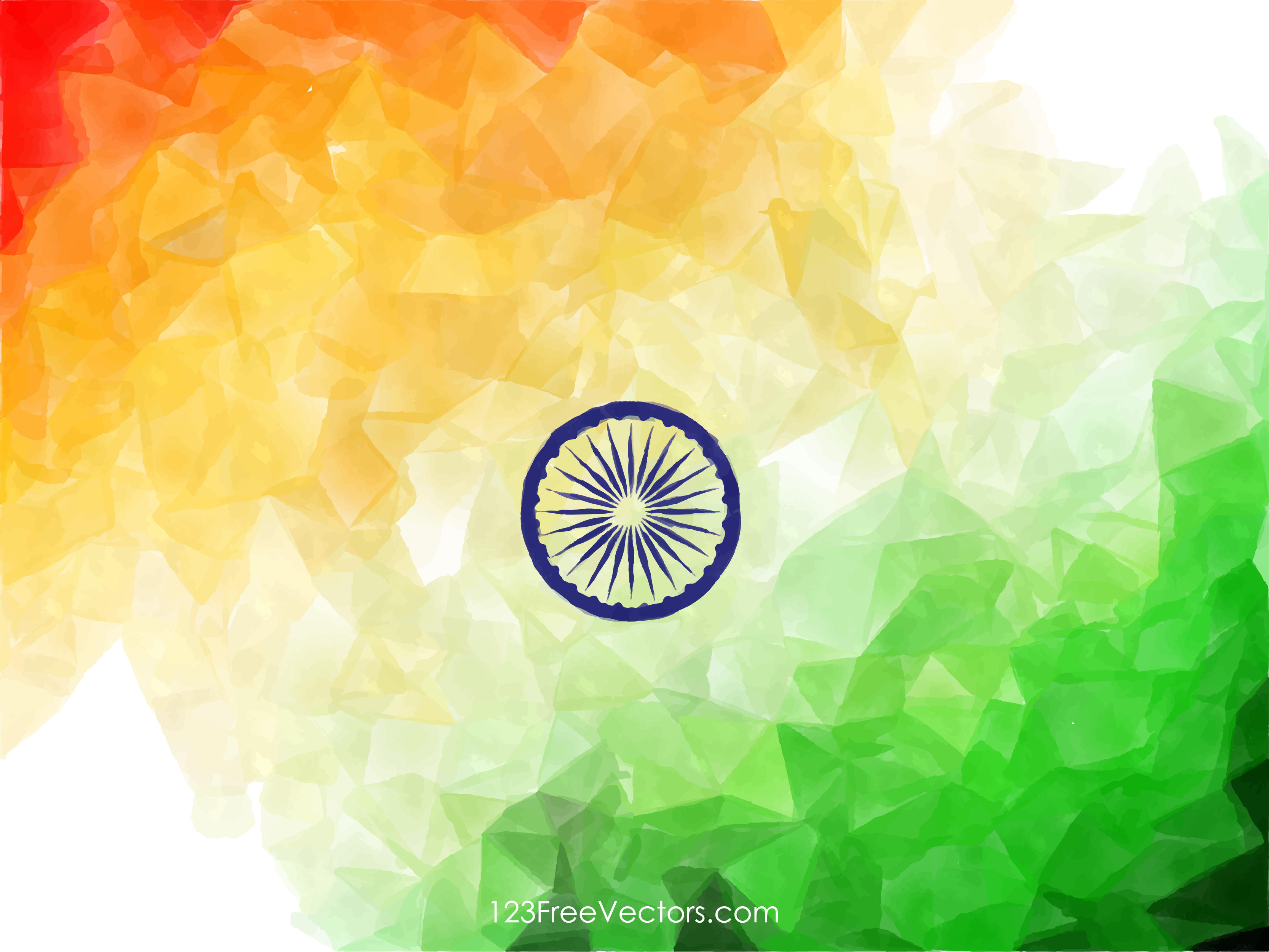 Watercolor Indian Flag Wallpaper - Background Wallpaper India Flag -  3333x2500 Wallpaper 