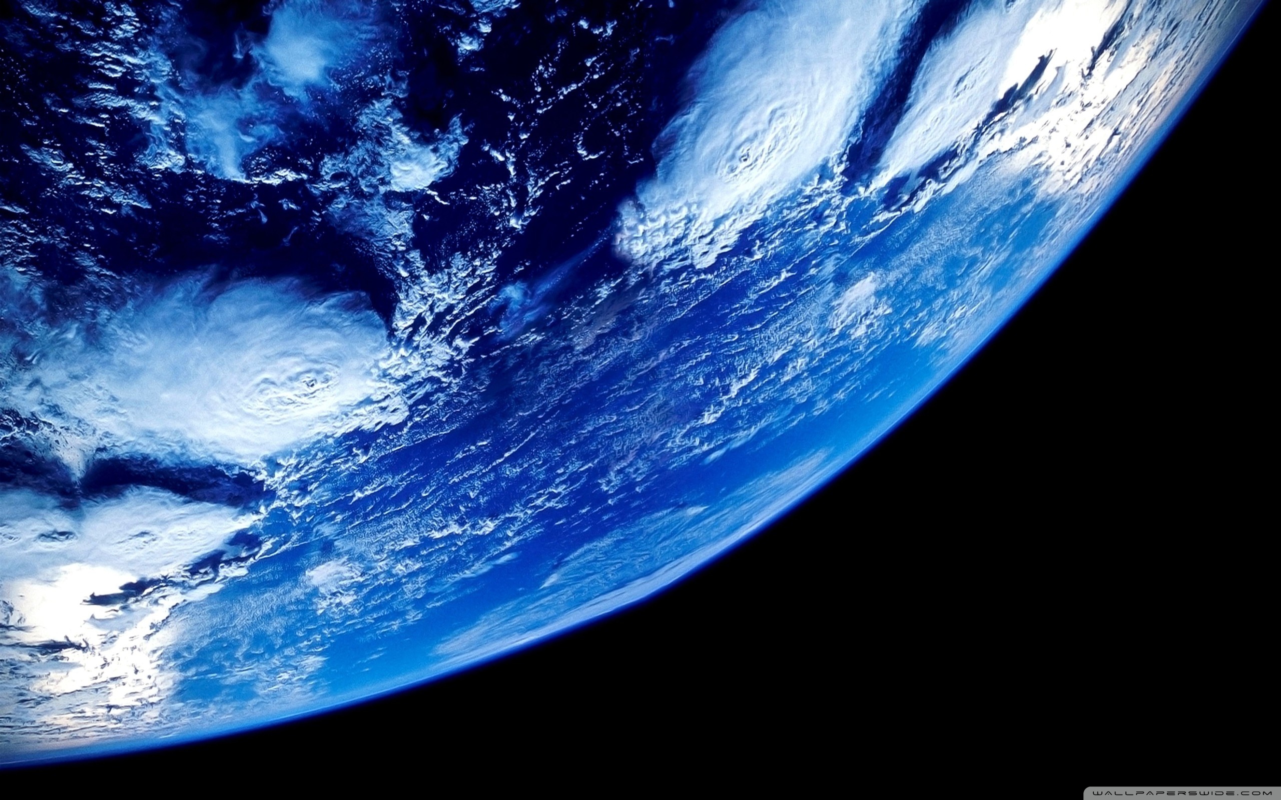 Earth From Space A 4k Hd Desktop Wallpaper For 4k 2560x1600 Wallpaper Teahub Io