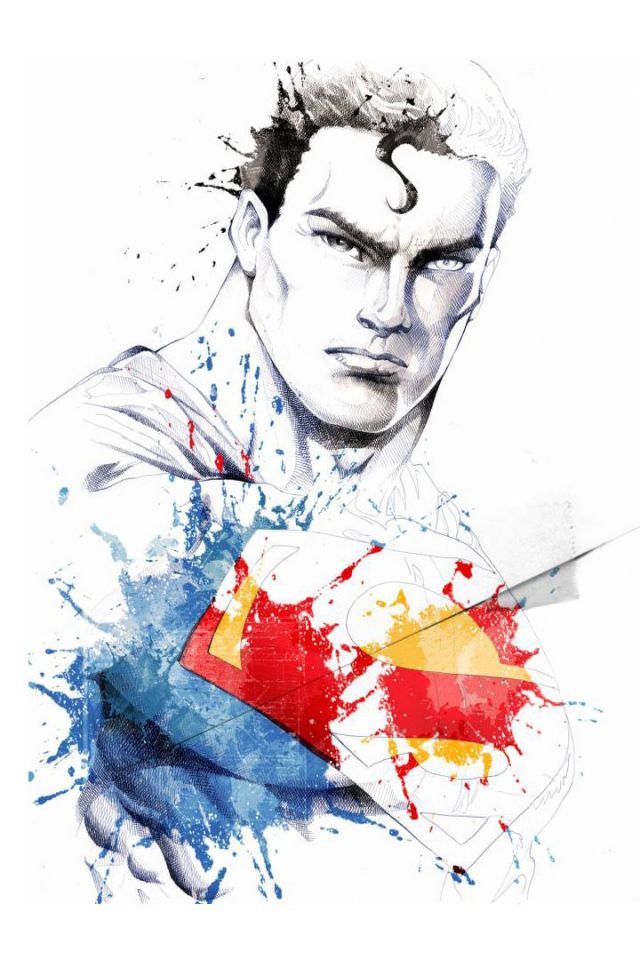 Superman - David Despau Superman - 640x960 Wallpaper - teahub.io