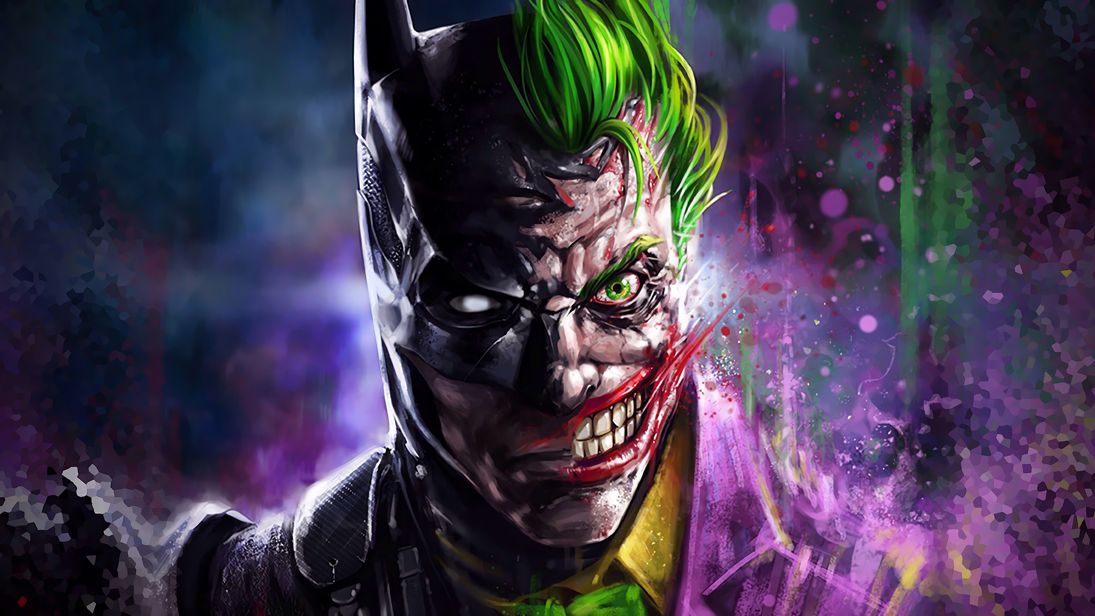 Batman Joker Wallpaper Hd - 3840x2160 Wallpaper - teahub.io