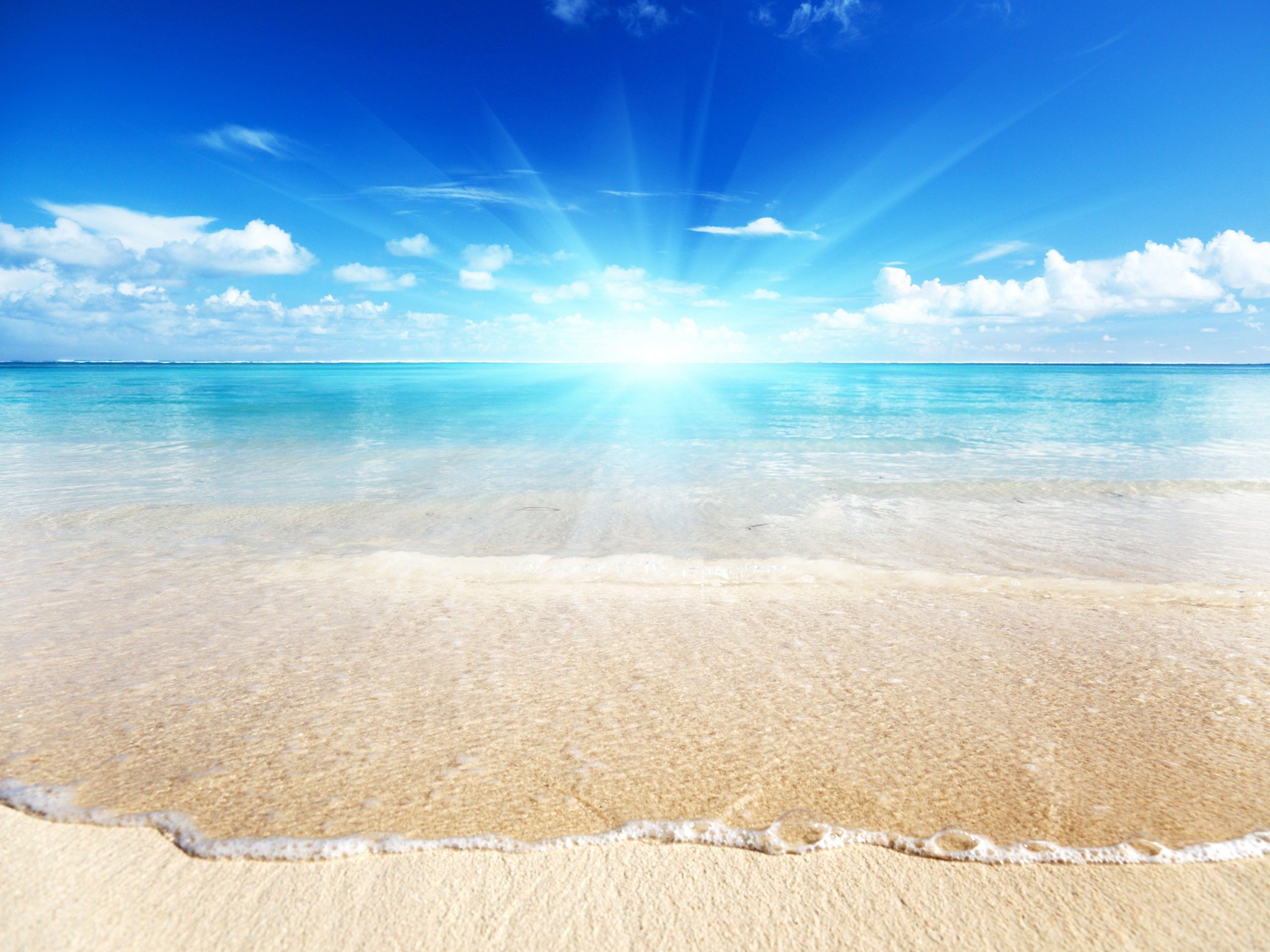 Sunny Days On The Beach 2560x1920 Wallpaper Teahub io