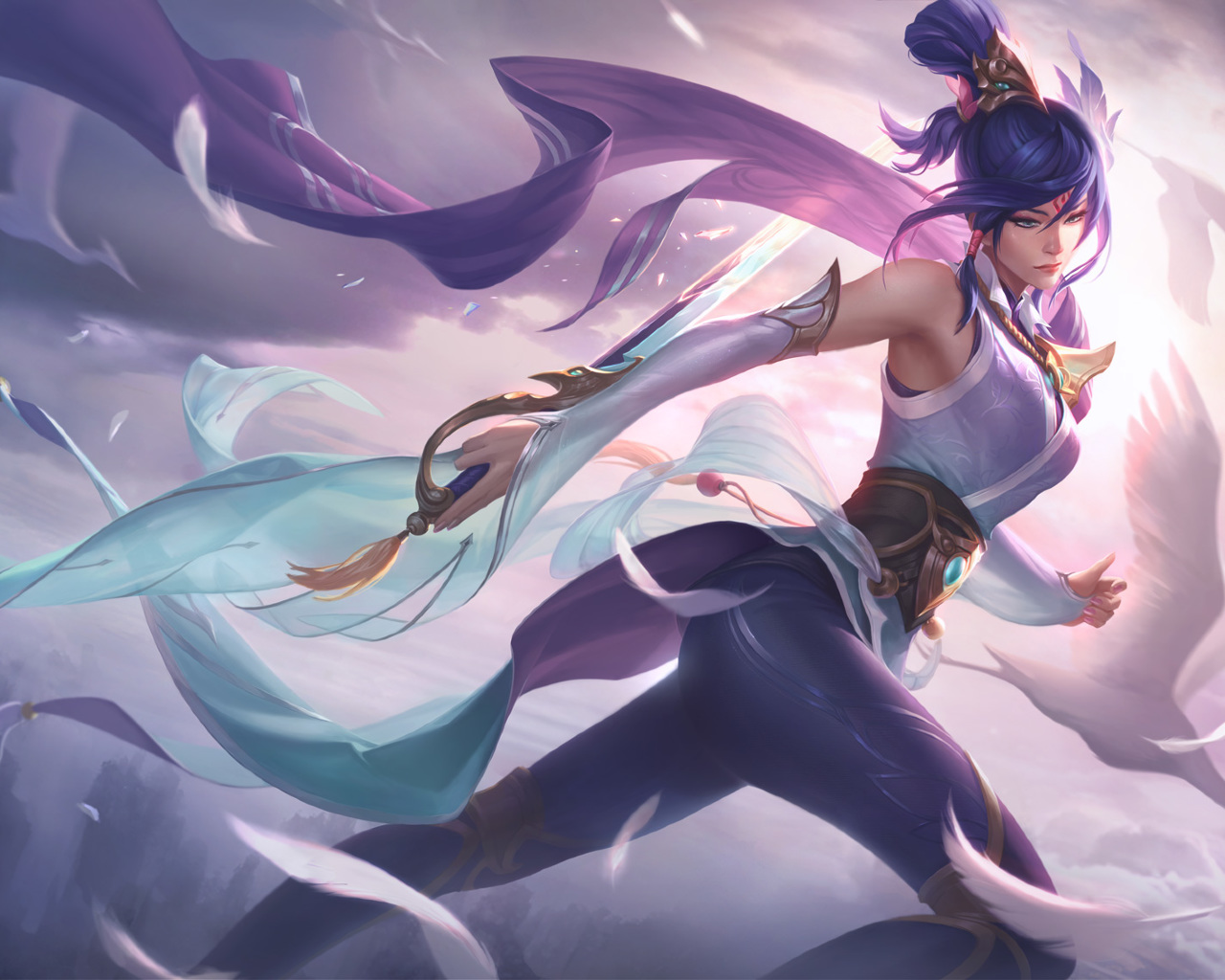 Soaring Sword Fiora Chroma - HD Wallpaper 