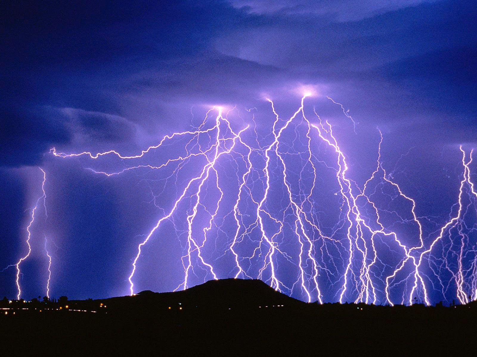 Weather Lightning - HD Wallpaper 