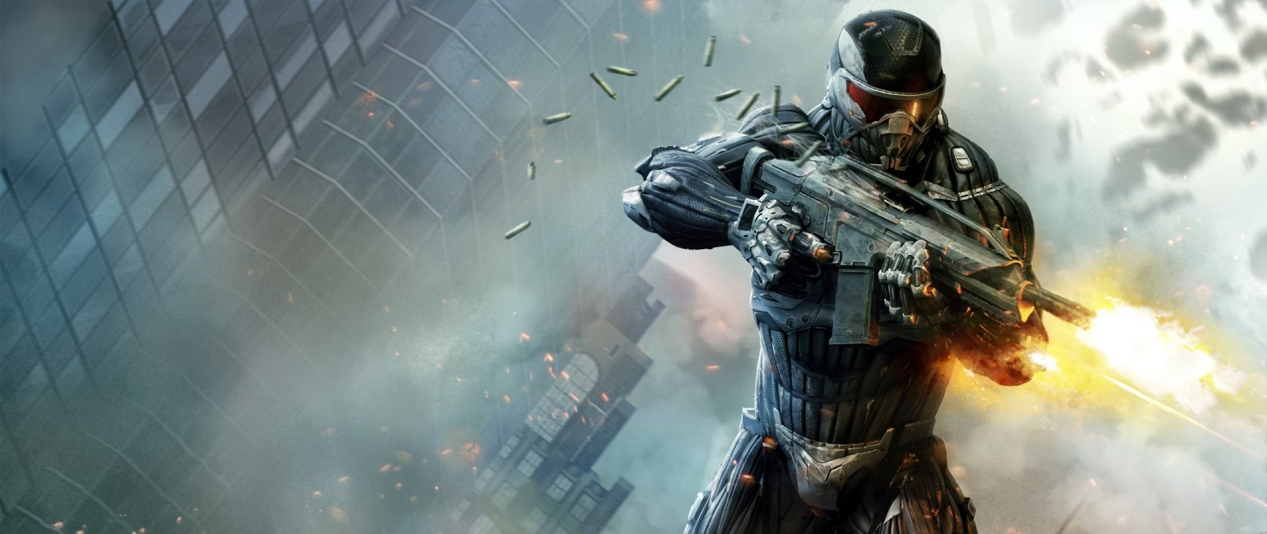 Wallpaper Crysis, Gun, Shooting, City, Sleeves, Alcatraz - Crysis 3 ...