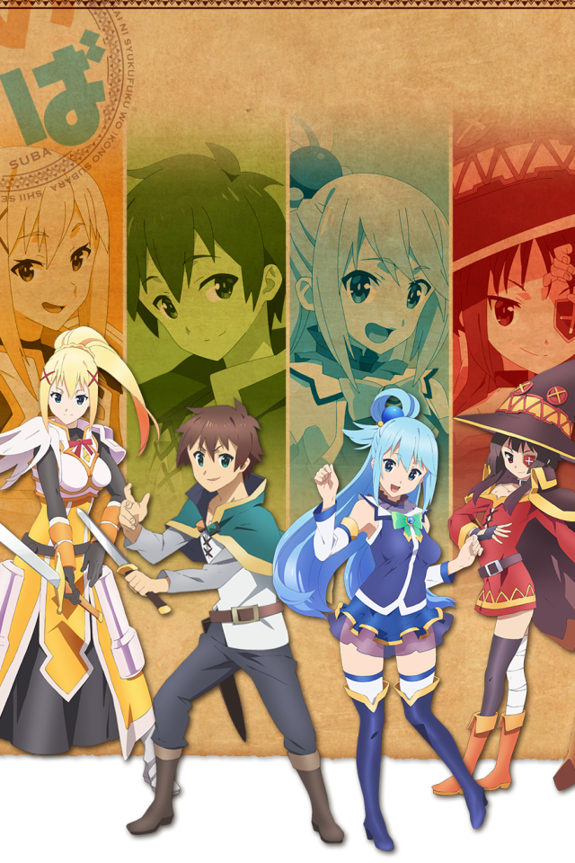 Konosuba Blessing On This Wonderful World 640x96