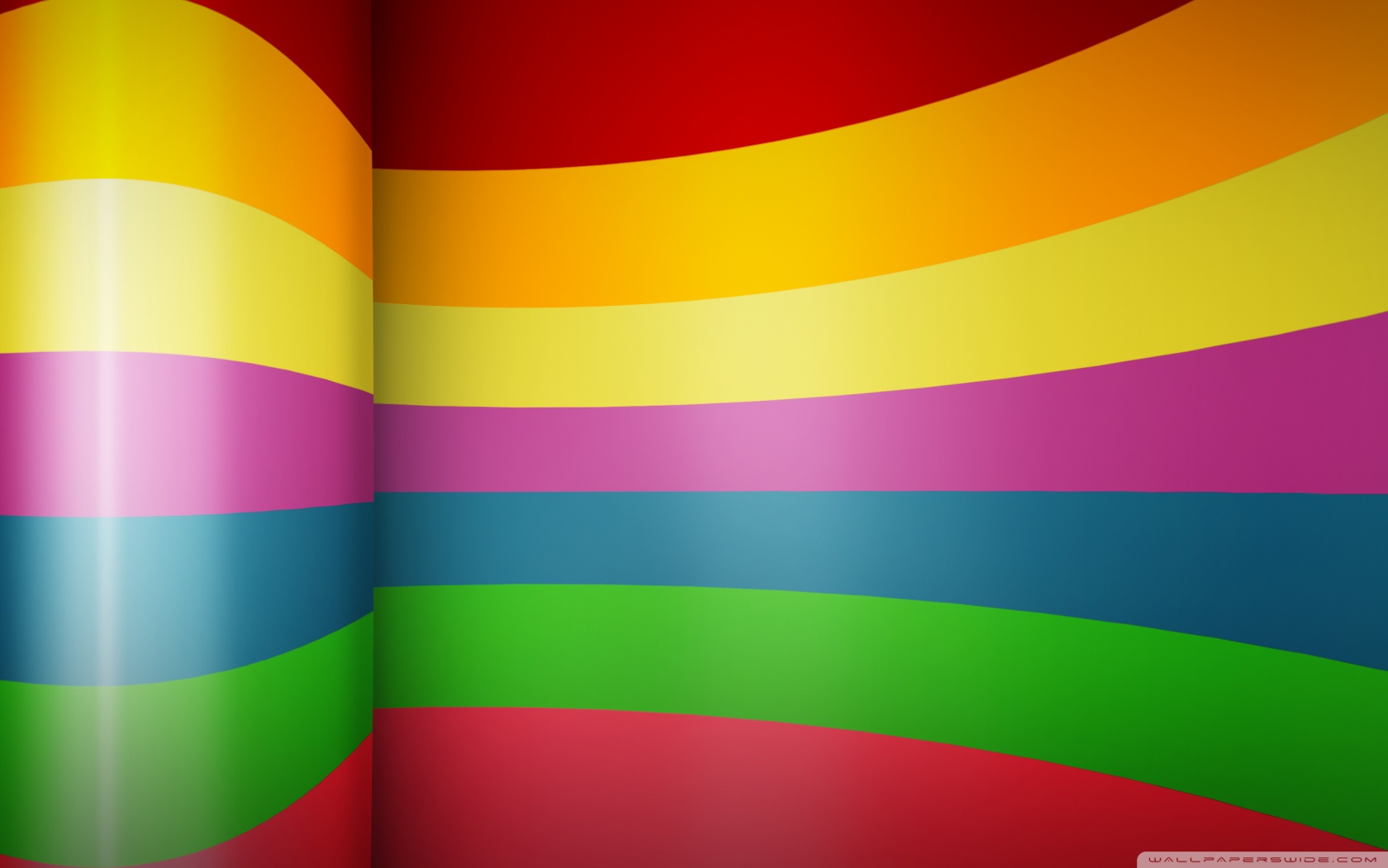 Rainbow Color Background Hd - 1680x1050 Wallpaper 