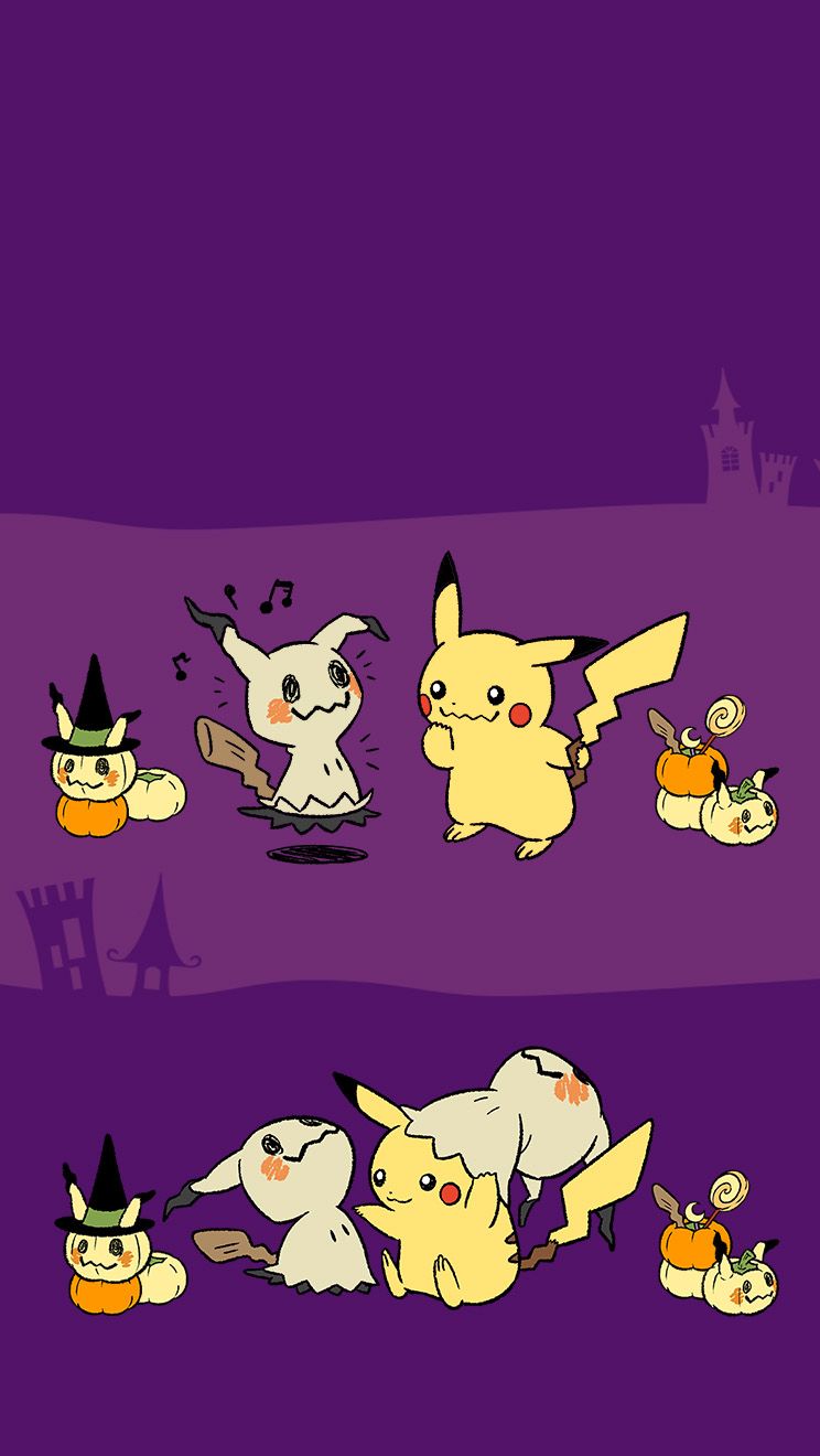 Pokemon Halloween Wallpaper Iphone - 744x1320 Wallpaper - teahub.io