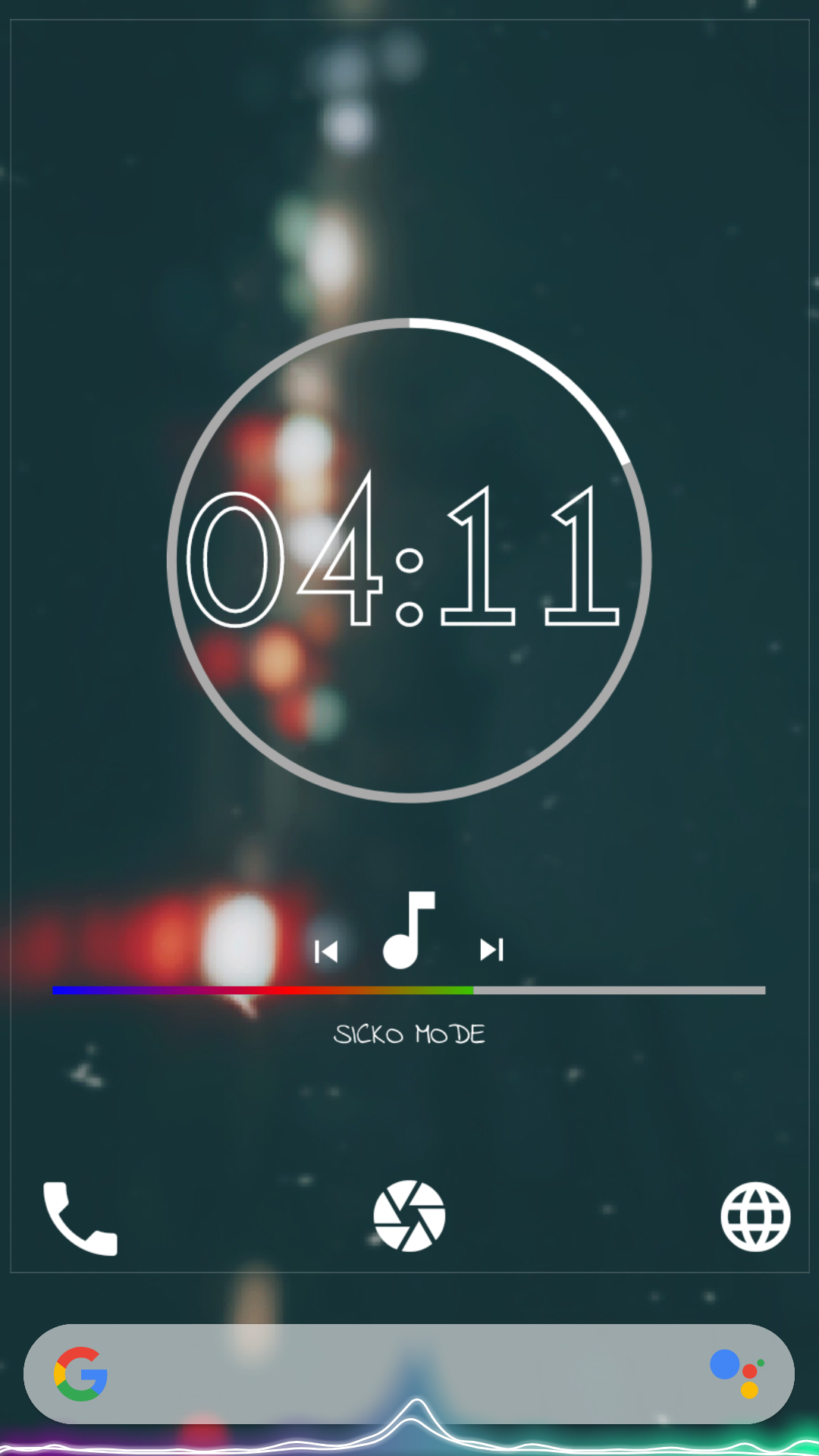 Kwgt Minimal Music Widget 1080x19 Wallpaper Teahub Io